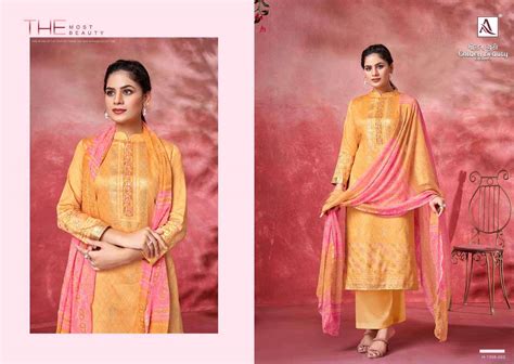 Alok Suit Golden Beauty Vol 3 Fancy Cotton Salwar Kameez Wholesale