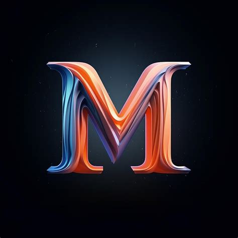 premium photo  letter  logo