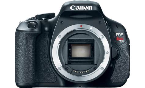 Canon Eos Rebel T3i No Lens Included 18 Megapixel Digital Slr Camera Body With Hd Movie Mode