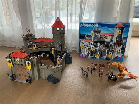 Playmobil Ritterburg L Wenritterburg Mit Drachen Kaufen Auf Ricardo