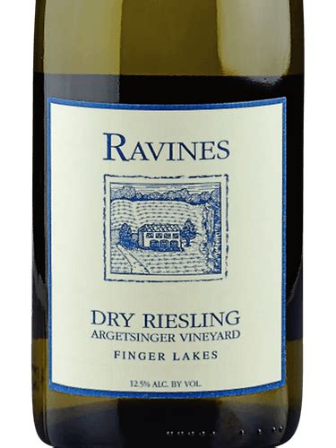 2017 Ravines Argetsinger Vineyards Dry Riesling Vivino US