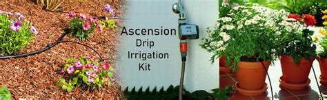 Ascension Agro Drip Irrigation Home Garden Watering Plants Drip Kits