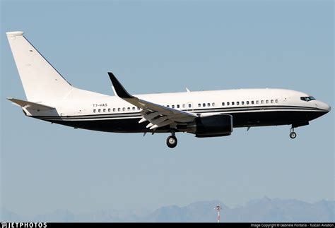 T Has Boeing Jr Bbj Private Gabriele Fontana Jetphotos