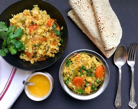 Instant Pot Mixed Lentils And Vegetables Khichdi Oppskrift