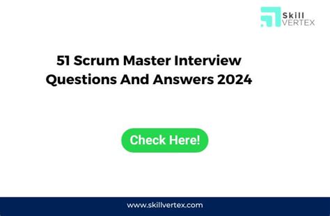 Scrum Master Interview Questions And Answers