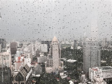 city view look through the window Stock Photo | Adobe Stock