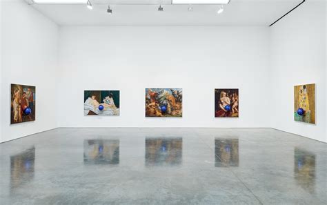 Jeff Koons: Gazing Ball Paintings, West 21st Street, New York, November ...