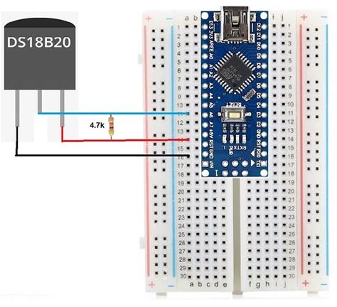 Temperature Sensor DS18B20 Not Detected on Arduino Nano v3.0 ...