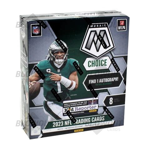 2023 Panini Mosaic Football Choice 20 Box Case