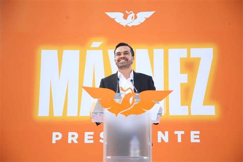 Jorge Álvarez Máynez se registró como candidato presidencial ante el