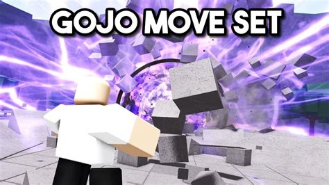 NEW GOJO Move Set In Roblox Saitama Battlegrounds YouTube