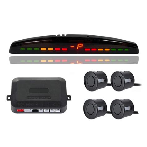 Car Parking Sensor System Reverse Parking Occupancy Ultrasonic Sensors