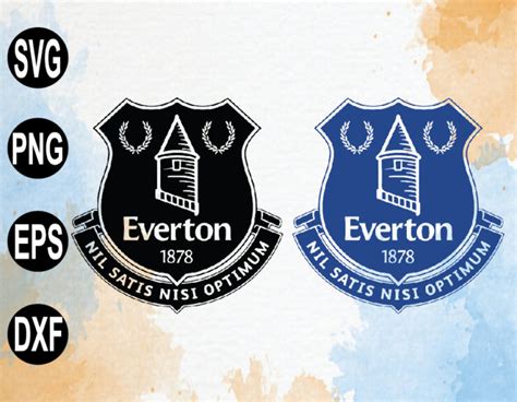 everton fc logo badge svg ai png jpeg vector image Instant download ...