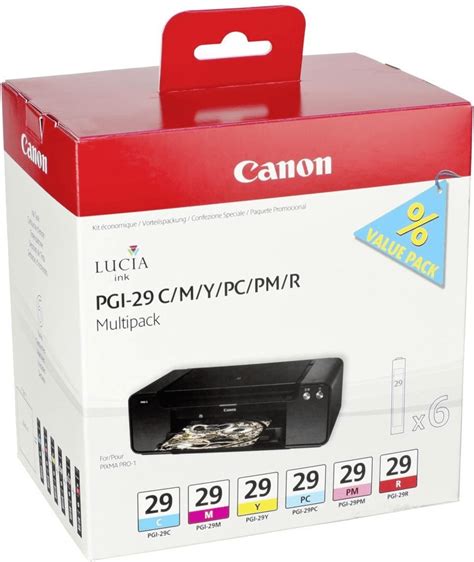 Canon PGI 29 Multipack 6 Farbig 4873B005 Ab 131 69 Preisvergleich