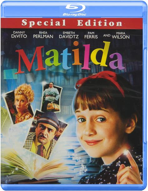 Matilda Reino Unido Blu Ray Amazon Es Mara Wilson Danny DeVito