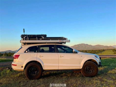 Lifted Audi Q7 On 35 Offroad Tires Modified For Overland Style