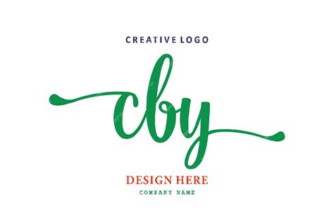 El Logotipo De Letras Cby Es Simple Fácil De Entender Y Autorizado