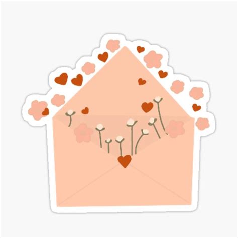 "Envelope Sticker " Sticker by SnazzyShoppe | Redbubble