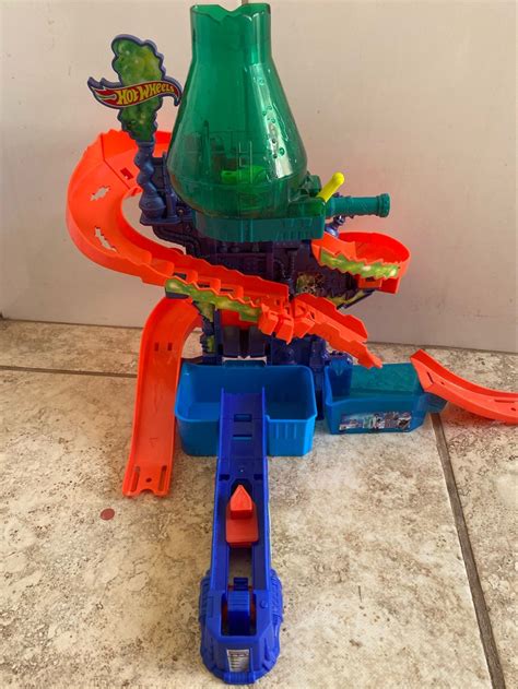 Hot Wheels Pista Esta O Cient Fica Mattel Brinquedo Mattel Usado Enjoei