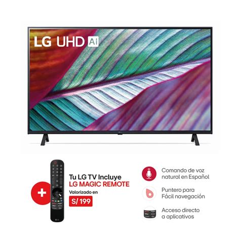 Televisor Lg Uhd K Thinq Ai Ur Psa Tottus Per