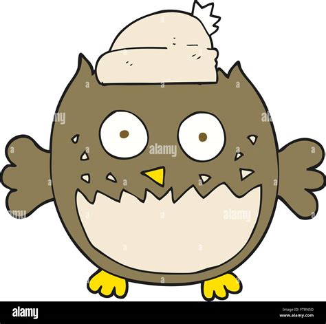 Freehand Drawn Cartoon Owl Stock Vector Image And Art Alamy