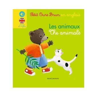 Petit Ours Brun Mini Sonore Petit Ours Brun En Anglais Les Animaux