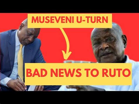 ALERT MUSEVENI U TURN ON RUTO During KING CHARLES Visit Raises