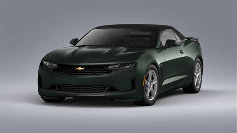 New 2020 Chevrolet Camaro 2dr Convertible 1LT in Rally Green Metallic ...