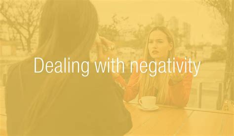 dealing  negativity  creative business hub