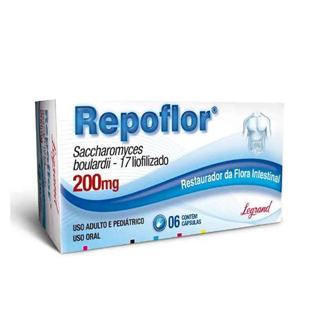 Para Que Serve O Repoflor - Repoflor 200mg 6 cápsulas: preço e para que serve | Drogasil