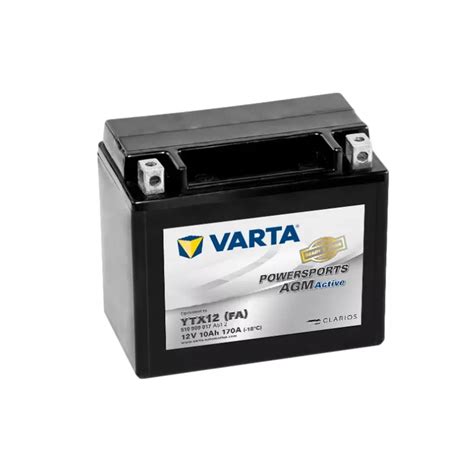 Batterie Moto Varta Agm Active Ytx Fa V Ah A Batteries