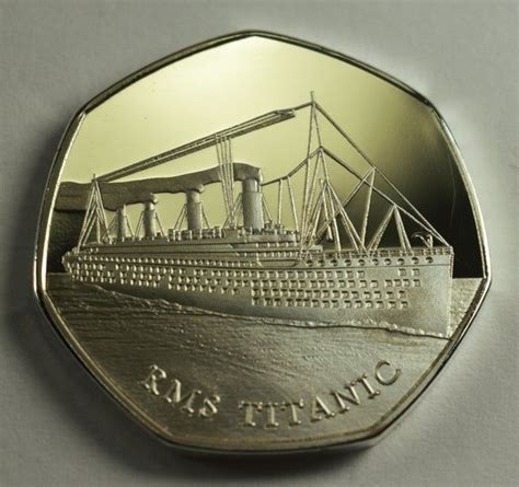 Pair Of Rms Titanic White Star Line Ct Gold Silver Etsy