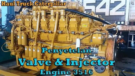 Penyetelan Valve Engine 3516 Cat Bag 2 Youtube