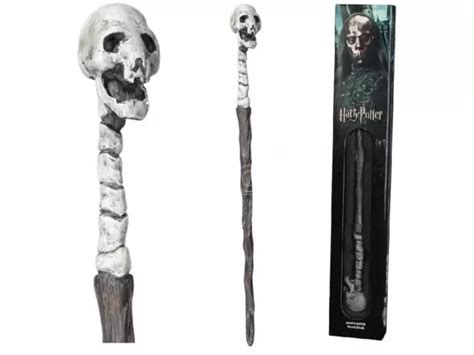 HARRY POTTER BACCHETTA Magica Dei Mangiamorte Skull In Blister Noble