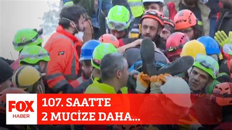 Saatte Mucize Daha Ubat Fox Haber Deprem Felaketi