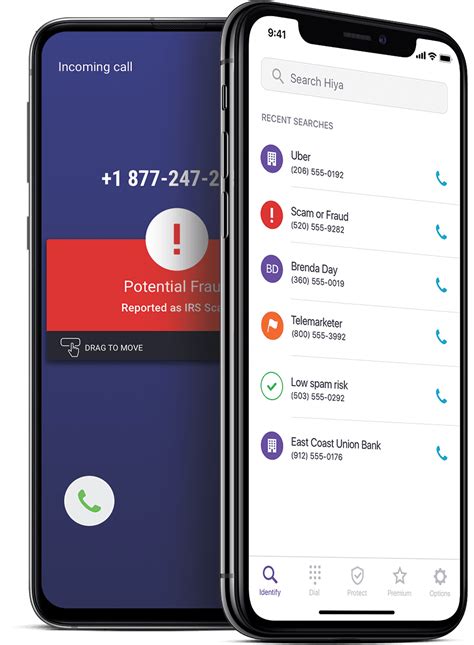 Hiya Applis D Identification De L Appelant Et De Blocage Des Appels Hiya