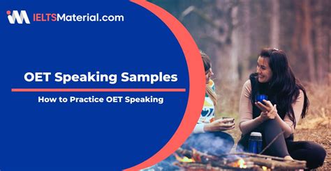 OET Speaking Samples How To Practice OET Speaking IELTSMaterial