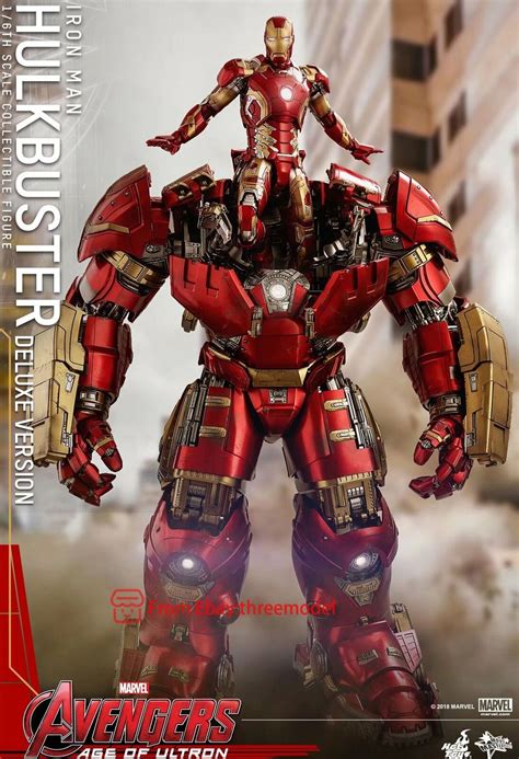 Hot Toys Ht 16 Mms510 Avengers Age Of Ultron Hulkbuster Dx Ver Action Figure Ebay