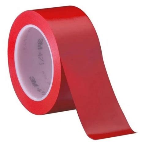 Jual Vinil Tape Merah Marking Tape M Red Lakban Garis Lantai