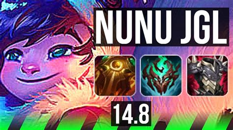 NUNU WILLUMP Vs VI JGL 50k DMG 12 3 22 900 Games Rank 9 Nunu