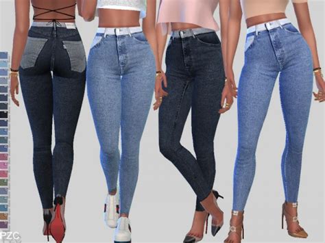 The Sims Resource Urban Legend Denim Jeans By Pinkzombiecupcakes • Sims 4 Downloads