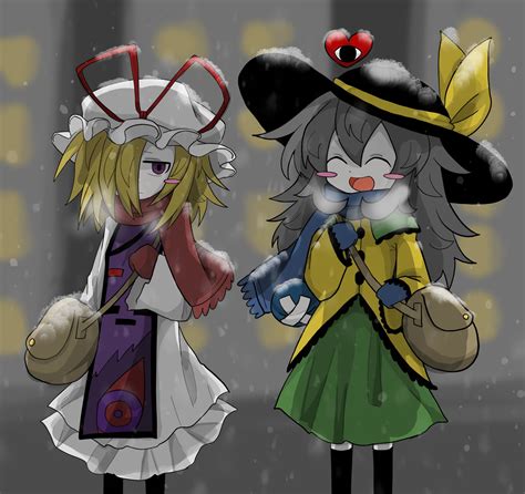 Komeiji Koishi And Yakumo Yukari Touhou And 1 More Drawn By Zunusama