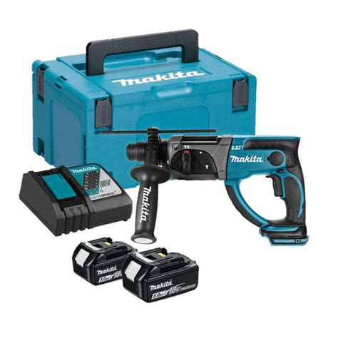 Makita Dhr Rtj Perforateur Burineur Sds Plus Li Ion V Lxt X Ah