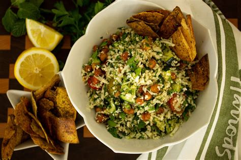 Cauliflower Rice Tabbouleh — Fairy Gutmother