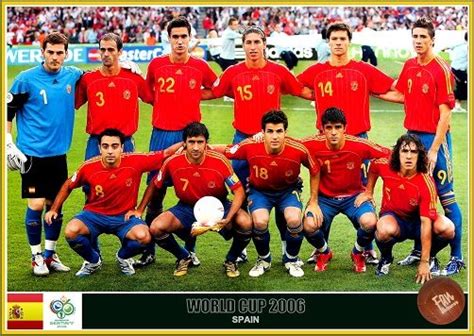 Spain World Cup Team 2006