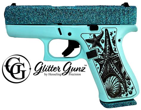 Glock Px Sea X Mm Capacity Pistol With Sea Star Glitter