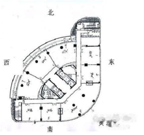 东方国际大厦平面图 千图网