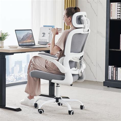 Tralt Office Chair Ergonomic Desk Chair Lbs Home Mesh Office Desk