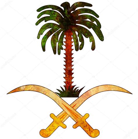 Saudi arabia coat of arms Stock Photo by ©michal812 9587200