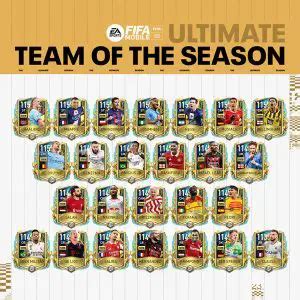 Fifa Mobile Ultimate Team Of The Season Utots Event Guide